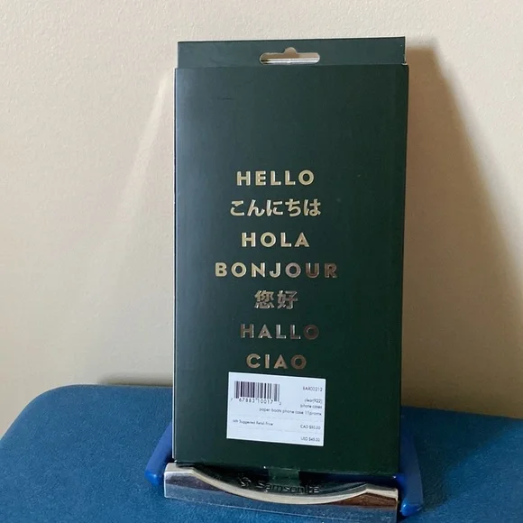 NIB Kate Spade paper boat phone case for iPhone 11 Pro Max - Picture 3 of 5